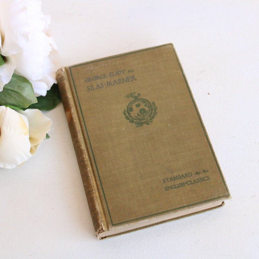 Vintage Antique 1910s Book, "Silas Marner", by George Eliot